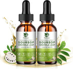 Lukaree Extracto Puro de Hojas de Guanábana (Graviola) para Inmunidad, Salud Digestiva y Energía Natural – Líquido de Bitters de Guanábana con Extracto en Frío – Vegano | Sin Gluten | 2 x 60 ml