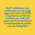 Nature's Way Alive Once Daily Men's Multi Ultra Potency Tablets, 60 Comprimidos