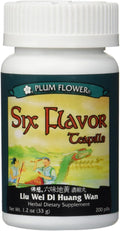 Six Flavor Teapills (Liu Wei Di Huang Wan), 200 ct