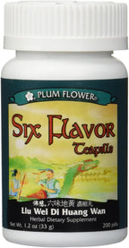 Six Flavor Teapills (Liu Wei Di Huang Wan), 200 ct