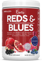 PEScience Exotic Reds & Blues - Superalimentos en Polvo con Myo-Inositol, 30 Raciones