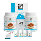 Yes You Can! Kit de Transformación: Kit Completo de Reemplazo de Comidas y Suplementos con Proteínas, Vitaminas y Minerales - (Dulce de Leche)