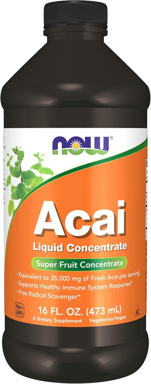 Acai Líquido, Concentrado de Superfruta, 473 ml