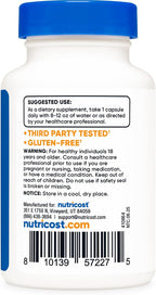 Nutricost PQQ (Pirroloquinolina Quinona) 20mg, 60 Cápsulas Vegetales