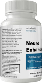 Neuro Enhancer – Potenciador Cognitivo para la Memoria y el Enfoque Mental – 60 Cápsulas