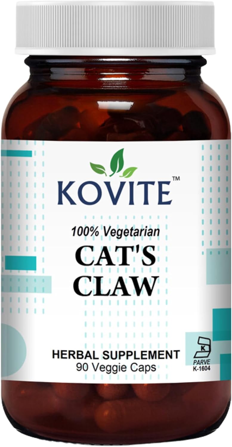 Uña de Gato (Uncaria Tomentosa) 500mg - Cápsulas Kosher - Suplemento Natural