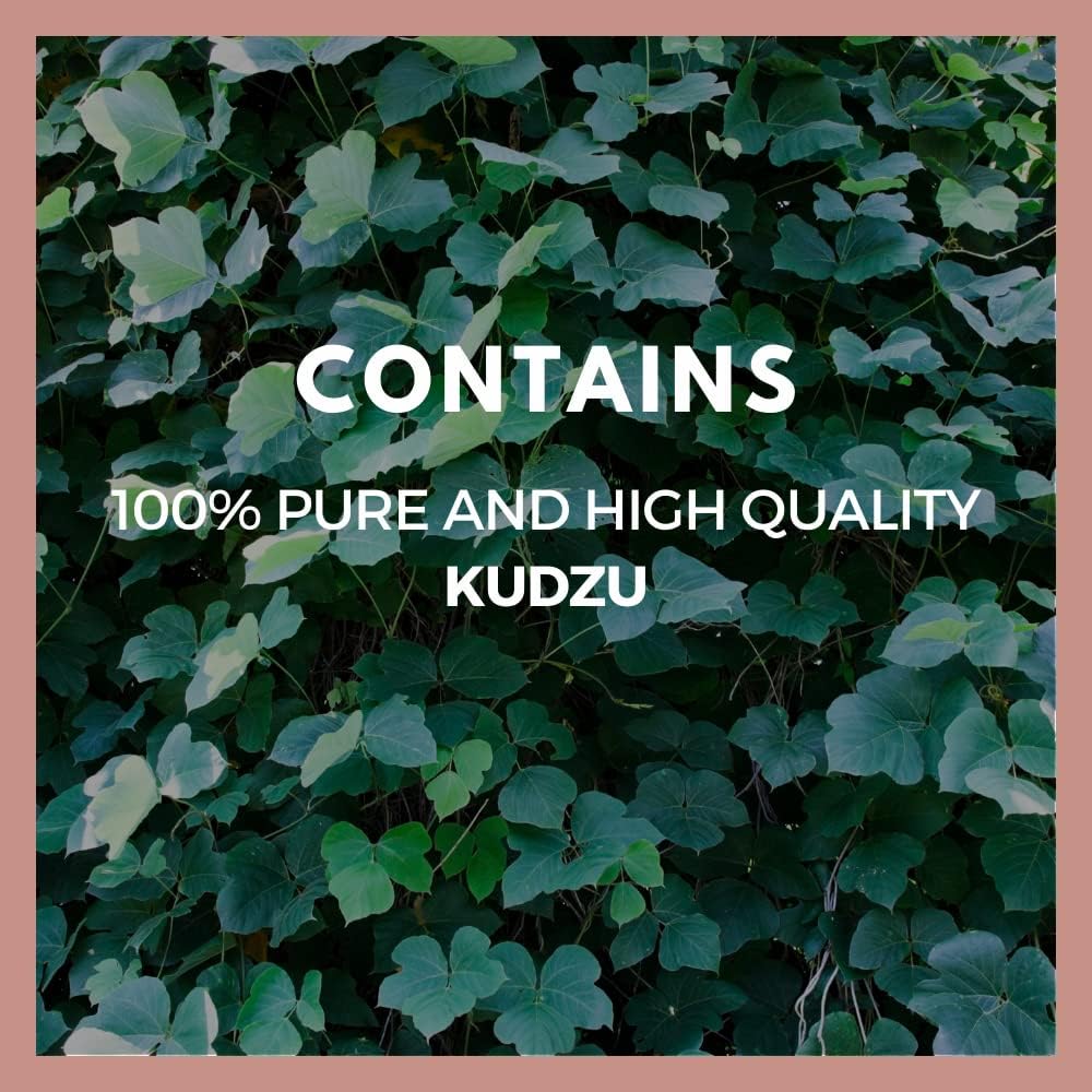Kudzu Root 1000mg | 60 Cápsulas Veganas | Complemento Alimenticio Herbal