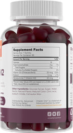 Zahler Chapter One Vitamin D3 & K2 Gominolas - Apoyo Inmune y Salud Ósea - Colecalciferol D3 y MK7 K2 - 60 Gominolas