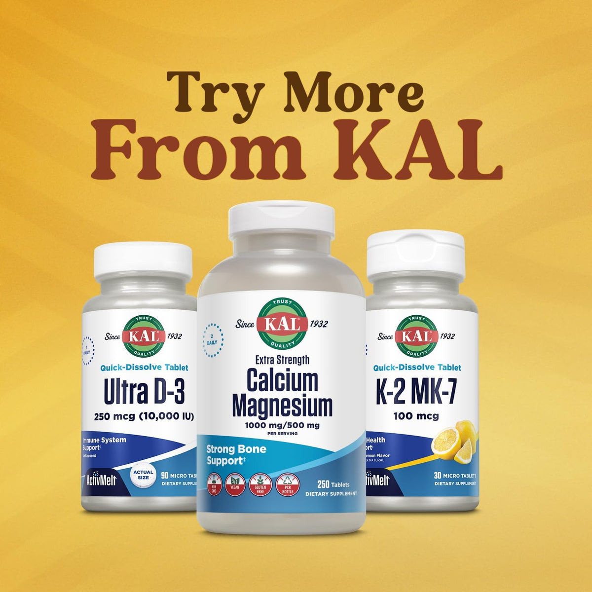 KAL Ultra Vitamina D3 10000 UI (250 mcg) - ActivMelt de Disolución Rápida - 90 Microcomprimidos – Image 6