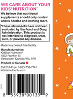 KidStar Nutrients Vitamina C Masticable, Sin Azúcar, Sabor Mandarina, 250 mg de Ascorbato de Magnesio, 60 Comprimidos