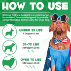 Onznoz Suplemento Renal para Perros - Apoyo Renal e Inmunidad - 60 ml