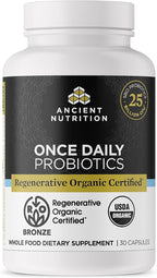Ancient Nutrition Probiótico Recuperación Intestinal, 50.000 millones de UFC, 60 Cápsulas
