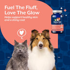 NaturVet Levadura de Cerveza con Vitaminas para Perros y Gatos - 1000 Comprimidos Masticables