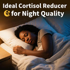 BBEEAAUU Suplemento de Cortisol 10-en-1 con Ashwagandha, Magnesio y L-Teanina - 120 Cápsulas