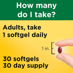 Nature Made Vitamina D3 + K2, 5000 UI (125 mcg), 30 Cápsulas Blandas