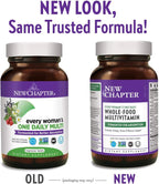 New Chapter Every Woman's One Daily - Multivitamínico para Mujeres Fermentado con Probióticos + Hierro + Vitaminas B + Vitamina D3 + Ingredientes Orgánicos No-GMO, 24 Comprimidos
