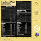 RSN Vita Life Multivitamínico Completo + CoQ-10, EFA, Vegetales y Hierbas, 150 Cápsulas