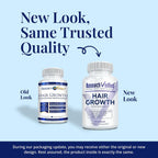 Research Verified Hair Growth Support - Suplemento para el Crecimiento del Cabello con Biotina y Bloqueadores DHT