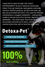 DETOXA-PET Polvo – Suplemento Nutricional para Perros y Gatos