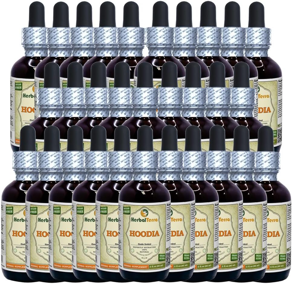 Extracto de Hoodia Gordonii sin Alcohol - Glicerito HerbalTerra (120 ml)