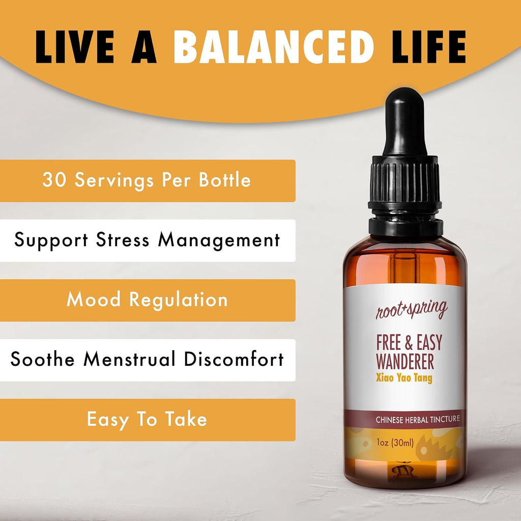 Free & Easy Wanderer - Xiao Yao Tang - Tintura Herbal (Extracto Líquido) 1 oz