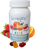 Go Healthy Kids Multivitamin Gummies con Vitamina C, D3 y Zinc – 30-60 porciones