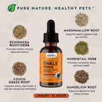 Animal Essentials Tinkle Tonic - Apoyo Urinario para Perros y Gatos, 1 fl oz