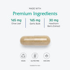 Vitanica Rauwolfia Extra, Suplemento de Apoyo Cardiovascular, Vegano, 90 Cápsulas