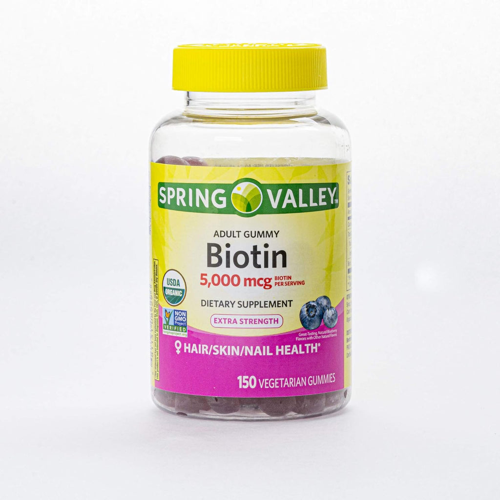SPORTIMES Spring Valley Biotina 5000 mcg - 150 Gominolas