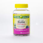 SPORTIMES Spring Valley Biotina 5000 mcg - 150 Gominolas