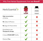 Herb Essential Extracto de Granada 500mg - 60 Comprimidos Veganos