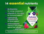 Vitafusion Women's Multivitamin Gummies, 70 Count, Berry Flavor