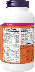 NOW Foods ADAM Suplemento multivitamínico superior para hombres, 180 cápsulas blandas