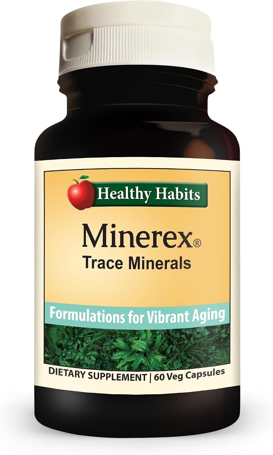 Healthy Habits MINEREX Suplemento Mineral Completo de Alta Potencia con Sentramin - 60 cápsulas