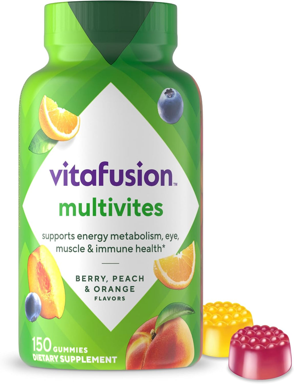 Vitafusion MultiVites Gominolas Multivitamínicas para Adultos, 150 unidades