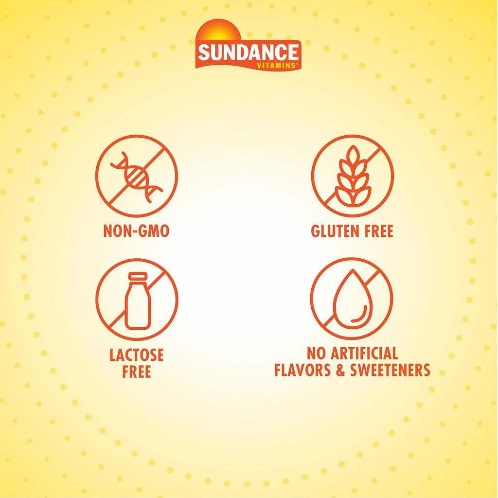 Sundance Hair, Skin & Nails Complex - Biotina 5000 mcg, 90 Cápsulas Blandas