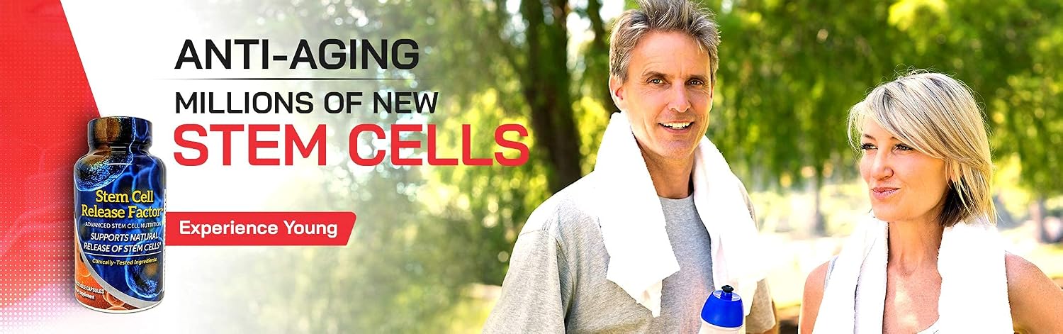 Stem Cell Release Factor – Apoyo a Células Madre – 60 Cápsulas