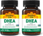 Country Life DHEA 25 mg, 90 Cápsulas Veganas