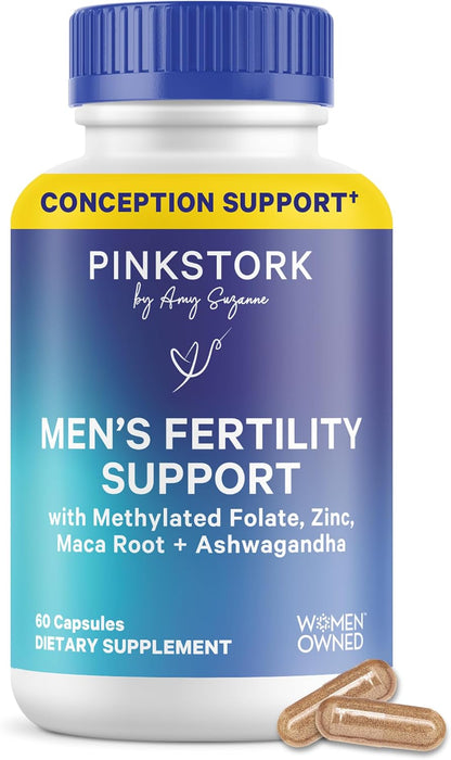 Pink Stork BlueStork Apoyo a la Fertilidad – Maca (Lepidium meyenii): raíz tradicionalmente empleada para apoyar – Image 1