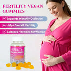 Gomitas de Fertilidad para Mujer con Ácido Fólico e Inositol - 60 unidades