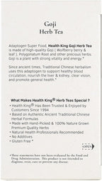 Health King Té de Goji, 20 bolsitas