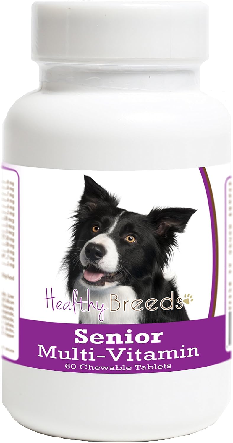 Healthy Breeds Multivitamínico para Perros Senior – 60 Comprimidos Sabor Hígado