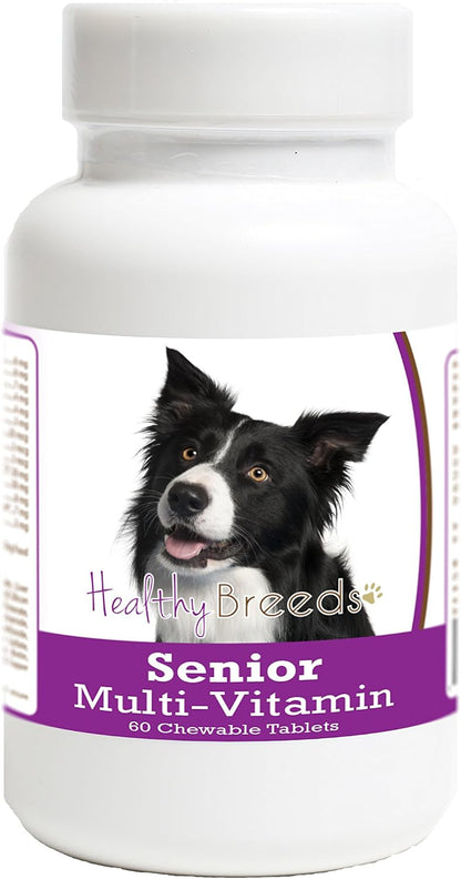 Healthy Breeds Multivitamínico para Perros Senior – 60 Comprimidos Sabor Hígado – Image 1