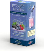 Three Lollies Preggie Hydration Packets - Sobres de hidratación para embarazo, sabor mixed berry, 10 unidades