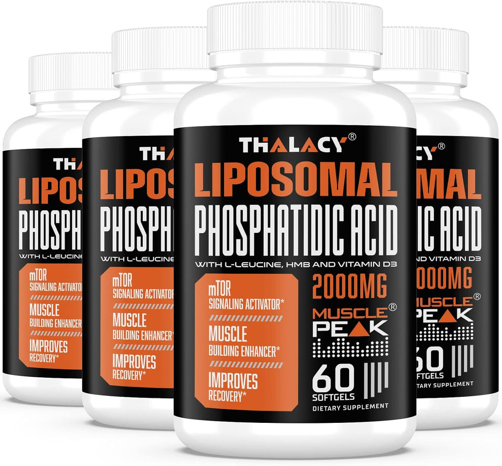 Thalacy 2000mg Ácido Fosfatídico Liposomal - Constructor Muscular, 60 Cápsulas