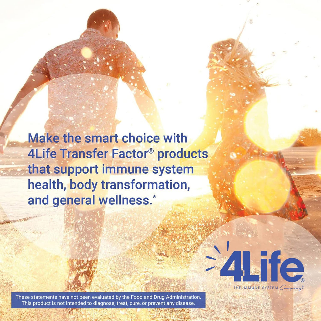 4Life Transfer Factor Tri Factor - Suplemento Inmunológico con Péptidos Bioactivos, 60 Cápsulas Veganas