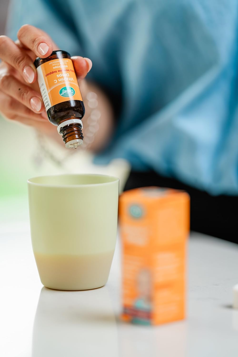 Colief Vitamin C Drops – Gotas de vitamina C para bebés y niños, 600 gotas