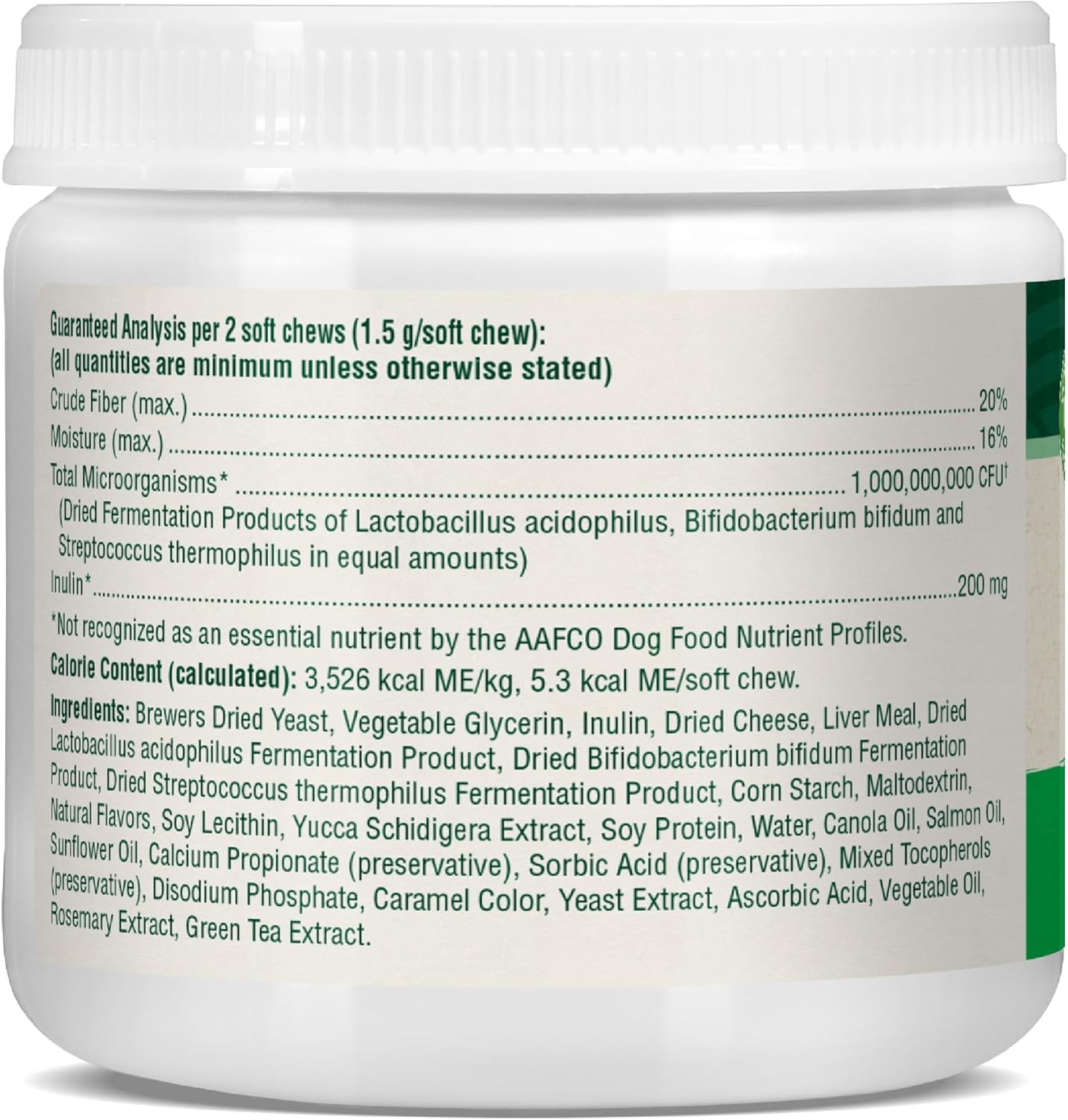 PetNC Natural Care - Masticables blandos Pre y Probióticos para perros sabor hígado y queso, 120 unidades