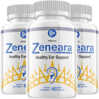 Zeneara Suplemento para el Apoyo Auditivo – 180 Cápsulas (3 Envases)