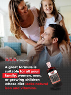 S.S.S. Tonic, Complemento de Hierro y Vitaminas B, Alta Potencia, 296 ml